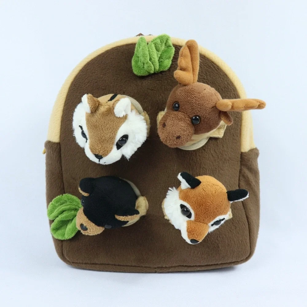 Unipak Forest Animal Plush Backpack 11